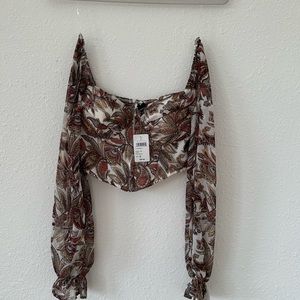 Windsor Off Shoulder Corset Top